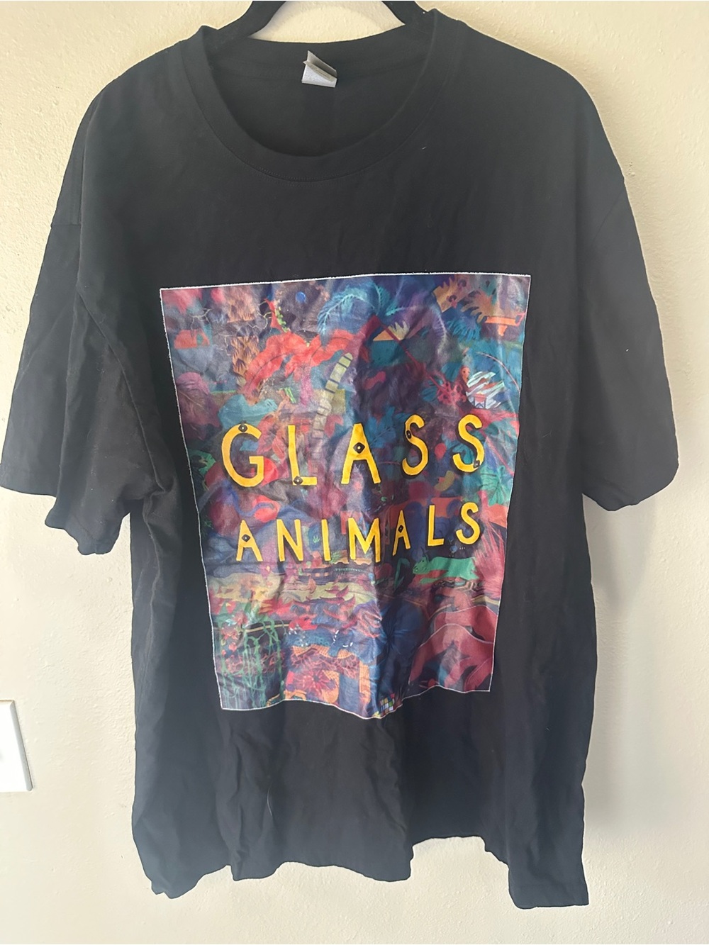 Black Graphic Short-Sleeve Tee